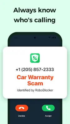 RoboBlocker android App screenshot 2